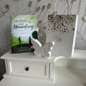 Geschenkset Schmetterling + Booklet „Hoffnung und Neuanfang – Vier Genussmomente (Teil 2)